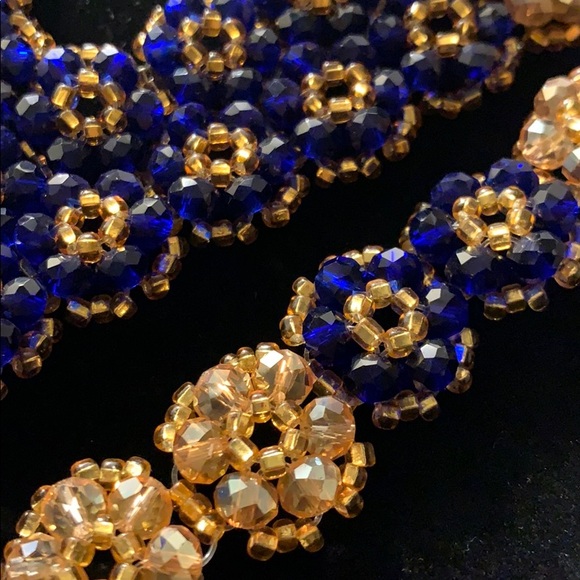 Beaded elegant necklace set - Picture 2 of 4